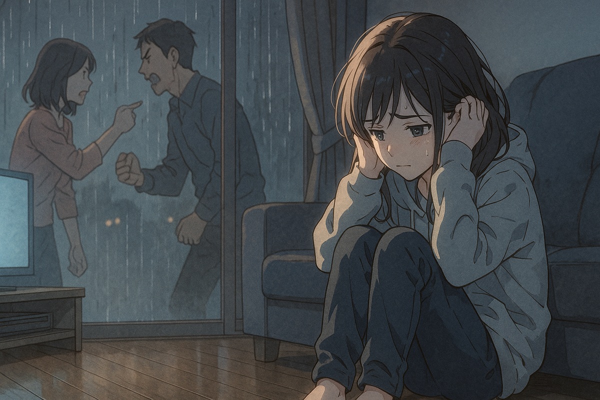 浮気性な女性の育ち方に関連する両親の不仲やDV