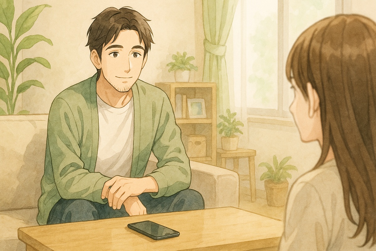 浮気を潔白な男性が見せる余裕ある対応