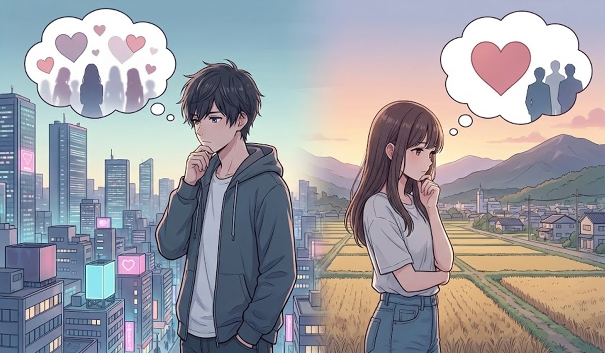 男女における浮気願望や経験人数の地域差と特徴