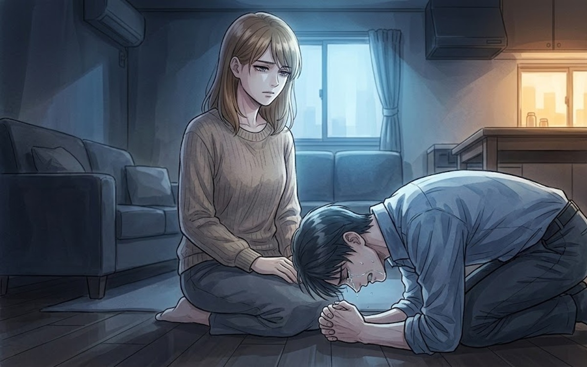 浮気夫による偽装された謝罪と、真の罪悪感の見極め方