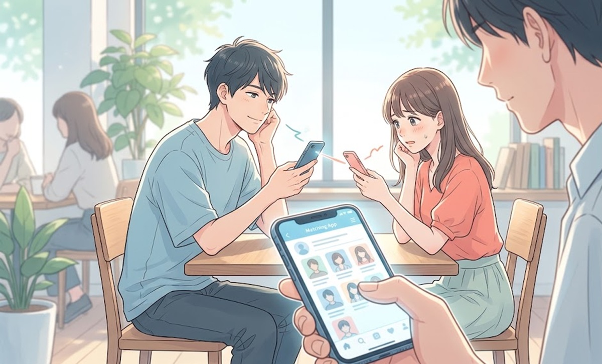 浮気目的でのマッチングアプリの利用と男女の差