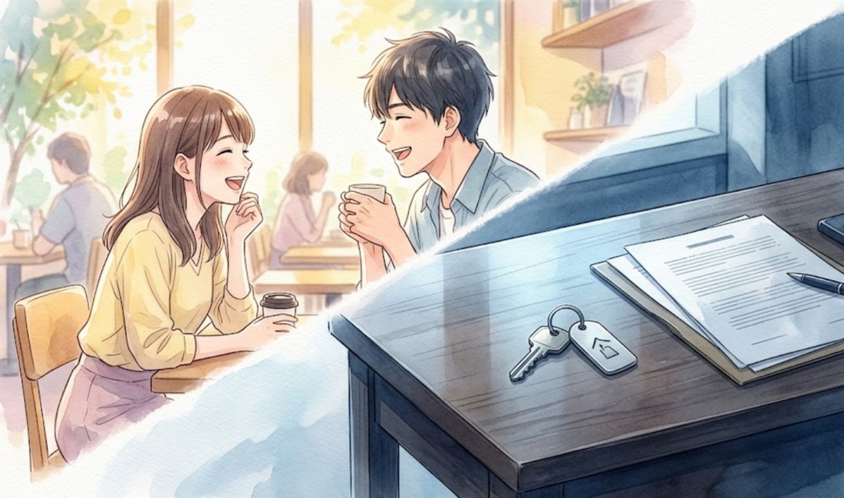 浮気や二股の一般的な境界線と法的な不貞行為の対比